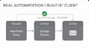 set up a simple zapier automation between 2 apps for you