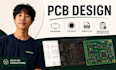 pcb drawing, gerber files, pcb layout, pcb manufacturing technical drawing