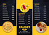 design digital menu board TV menu for restaurant screen menu