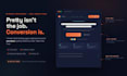 design a modern high converting saas landing page