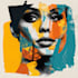 create surreal, psychedelic, abstract art