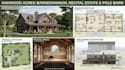 create your barndominium, house plan, recital space, facade and pole barn