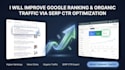 improve google ranking and organic traffic via serp CTR optimization