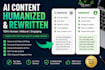 rewrite chatgpt content into natural human writing