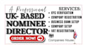 provide nominee director, UK company registration and vat setup