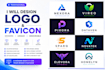 design logo and favicon