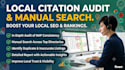 local citation audit and manual search