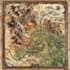 draw a detailed hand drawn fantasy map