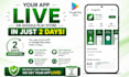 publish app on google play store in 2 days