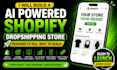 build a profitable ai shopify store with winning products