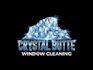 do make awersome style crystal butte window cleaning logo design