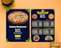 do amazing food menu trifold design