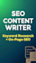 write high quality SEO blog content