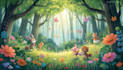 draw children book illustration