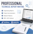 write technical reports and documentation