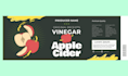modify ai generate packaging, label, bottle to print vector
