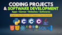 do java, cpp and python tasks, projects and software applications