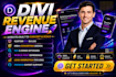 do wordpress divi website, divi theme expert, laravel, codeigniter, and blog web