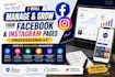 manage and grow your facebook and instagram pages professionally