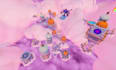 stylized low poly 3d game environment game ready unity unreal level map, assets
