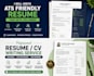 create professional ats resume and CV