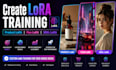 create create lora training for product lora flux lora and sdxl ai models