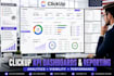 create clickup KPI dashboards and reporting systems