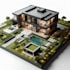 create 3d architectural rendering for houses and villas