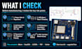 review your stm32 or esp32 schematic and pcb before fabrication