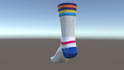 create luxury 3d socks rendering for brands and ecommerce