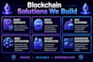 develop secure smart contracts and blockchain solutions