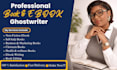 be your nonfiction ebook ghostwriter