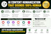 humanize ai content SEO articles youtub