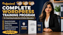 create complete wordpress training program for coaching academie online educator
