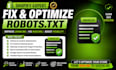 fix shopify robots txt issues and optimize SEO indexing