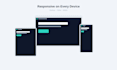 design a modern nextjs landing page