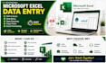 do microsoft excel data entry, PDF to excel, data cleaning and formatting