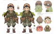 create professional character sheet, model sheet and reference sheet