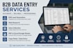 do b2b lead generation, data entry and web research