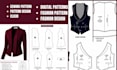 create sewing pattern sewing instruction cosplay pattern and clo 3d design