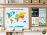 create school geography maps, educational posters and printable charts