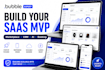 build bubble saas mvp web app with ai and API integration