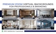 design office mockup and custom zoom virtual backgrounds