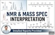 analyze ftir, nmr, and mass spectroscopy data