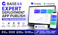 base44 expert base44 deployment base44 app publish lovable supabase developer