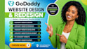 godaddy website design godaddy website redesign develop godaddy fix godaddy site