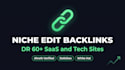 niche edit link insertion on DR 60 saas and tech websites