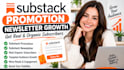 do substack promotion, substack newsletter, real organic subsatack subscribers
