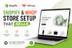 etsy shopify store whop shopify checkout setup product sync integrate whop setup