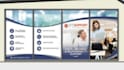 window graphics design, vinyl stickers and label, storefront decals